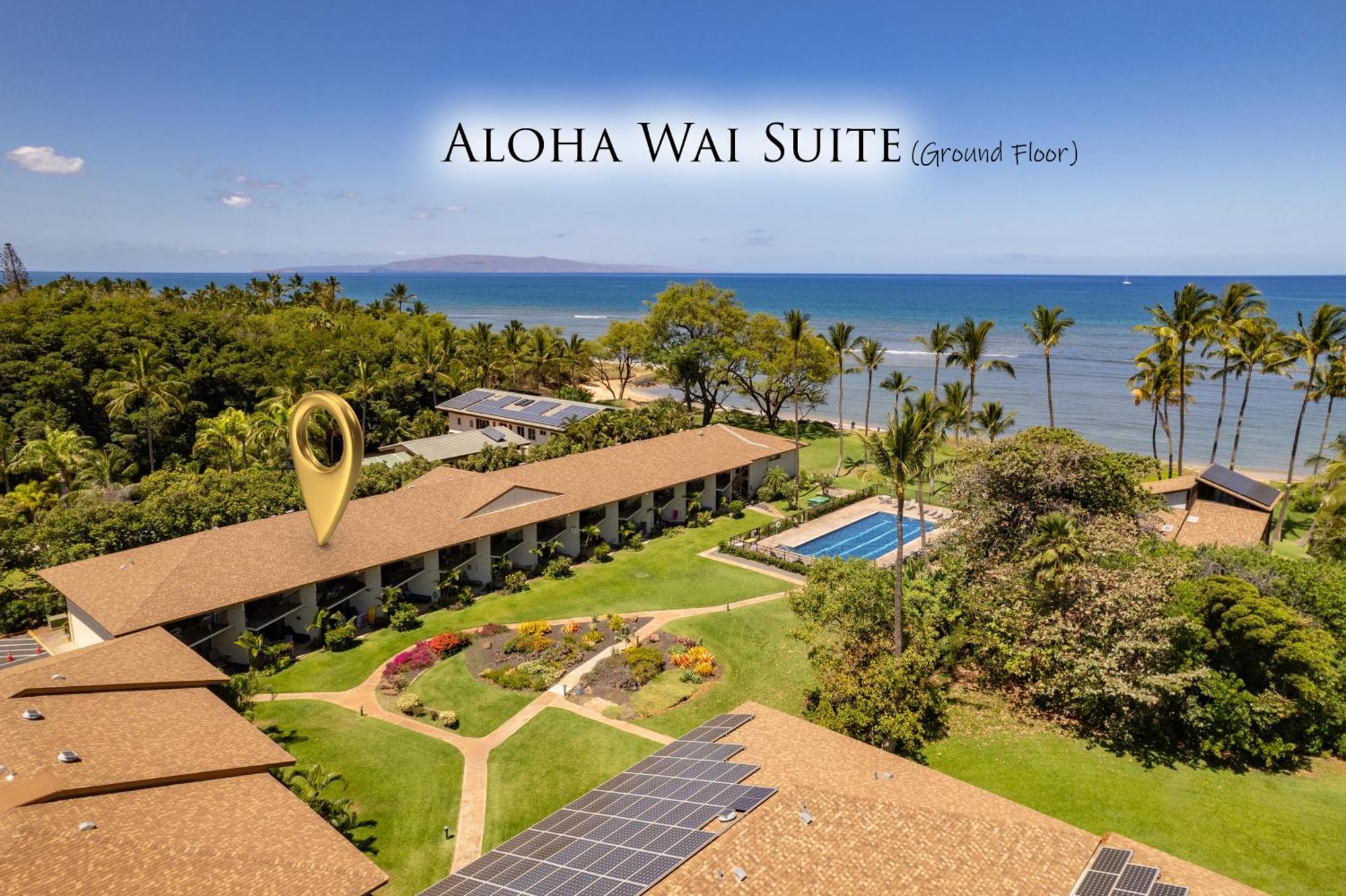 Wbh D116 Aloha Wai - Garden Suite Just Steps From The Sea Kihei Bagian luar foto